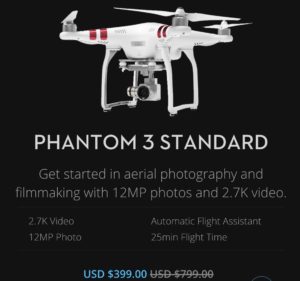 DJI Phantom 3 standard for sale picture